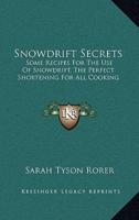 Snowdrift Secrets