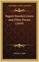 Rupert Brooke's Grave and Other Poems (1919)