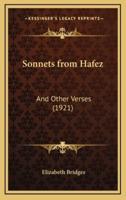 Sonnets from Hafez
