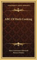 ABC Of Herb Cooking