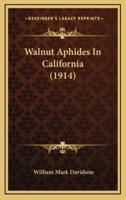Walnut Aphides In California (1914)