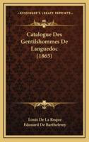 Catalogue Des Gentilshommes De Languedoc (1865)