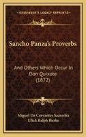 Sancho Panza's Proverbs