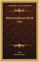 Metamorphoses Book One