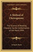 A Method of Cheirognomy