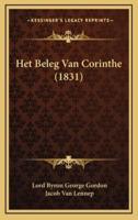 Het Beleg Van Corinthe (1831)