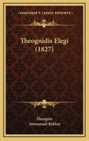Theognidis Elegi (1827)