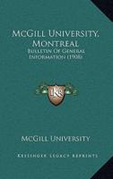 McGill University, Montreal