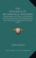 The Rationale Of Arithmetical Teaching