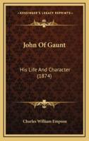 John Of Gaunt
