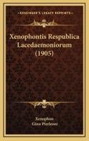 Xenophontis Respublica Lacedaemoniorum (1905)