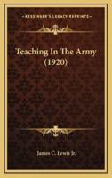Teaching In The Army (1920)