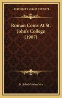 Roman Coins At St. John's College (1907)