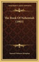 The Book Of Nehemiah (1903)