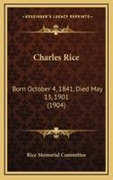 Charles Rice