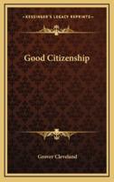 Good Citizenship