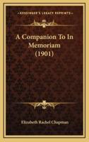 A Companion To In Memoriam (1901)