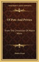 Of Pots And Privies