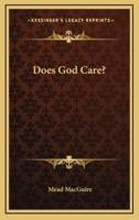 Does God Care?