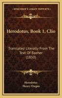 Herodotus, Book 1, Clio
