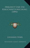 Herodot Und Die Keilschriftforschung (1896)