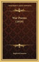 War Poems (1919)