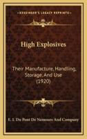High Explosives