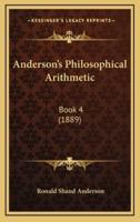Anderson's Philosophical Arithmetic