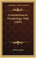Contributions to Ornithology, 1848 (1849)