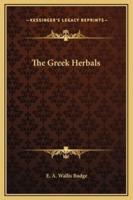 The Greek Herbals