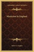 Mysticism In England
