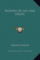 History Of Life And Death