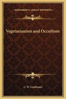 Vegetarianism and Occultism