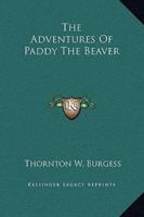 The Adventures Of Paddy The Beaver