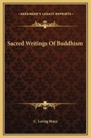 Sacred Writings Of Buddhism