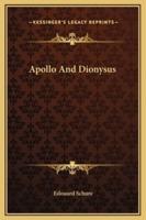 Apollo And Dionysus