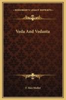 Veda And Vedanta