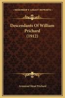 Descendants Of William Prichard (1912)