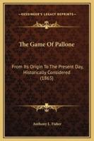 The Game Of Pallone