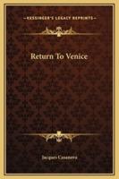 Return To Venice