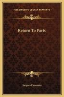 Return To Paris