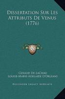 Dissertation Sur Les Attributs De Venus (1776)