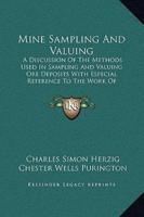 Mine Sampling and Valuing