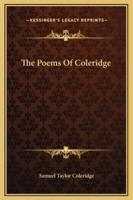 The Poems Of Coleridge