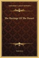 The Heritage Of The Desert