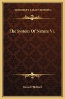 The System Of Nature V1