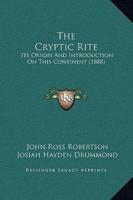 The Cryptic Rite