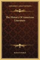 The History Of American Literature