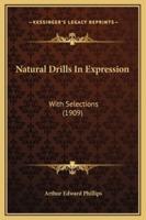 Natural Drills In Expression