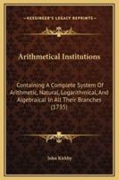 Arithmetical Institutions